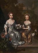 unknow artist Portrait of Henrietta and Mary Hyde china oil painting artist